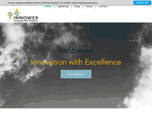 Tablet Screenshot of innowex.com